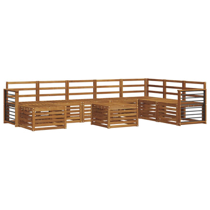 Utomhussoffset 9 st Naturfärg
