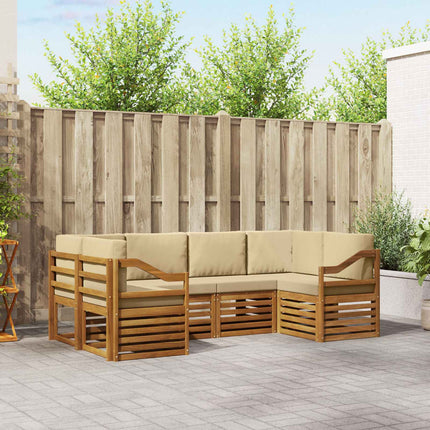Sektionsoffgrupp med kudde 6 pcs Naturfärg