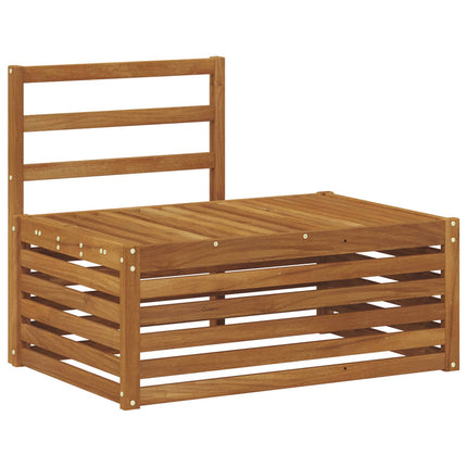 Utomhussoffset Naturfärg 273 x 213,5 x 73 cm Massivt Akaciaträ