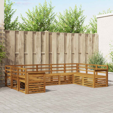 Sektionsoffgrupp 9 pcs Naturfärg