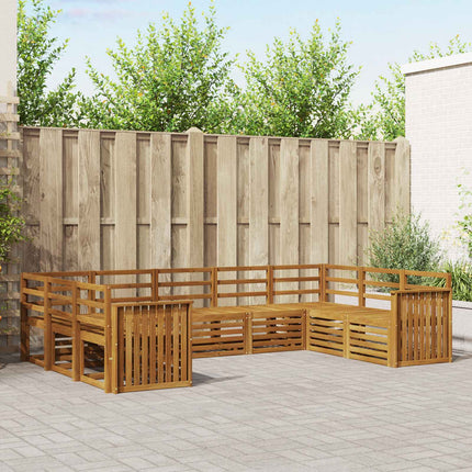 Sektionsoffgrupp 9 pcs Naturfärg
