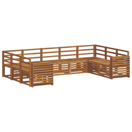 Sektionsoffgrupp 9 pcs Naturfärg