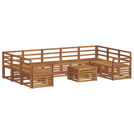 Utomhussoffset 10 st Naturlig