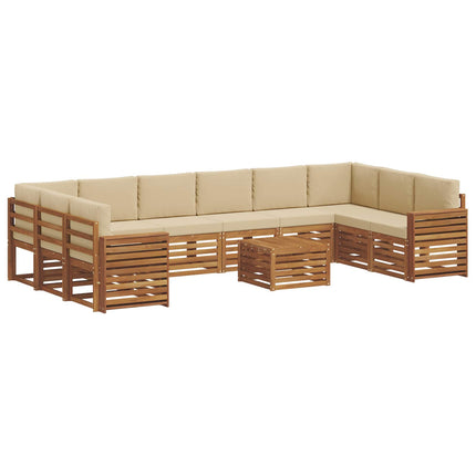 Utomhussoffset 11 st Naturlig och Beige