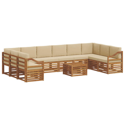 Utomhussoffset 11 st Naturlig och Beige