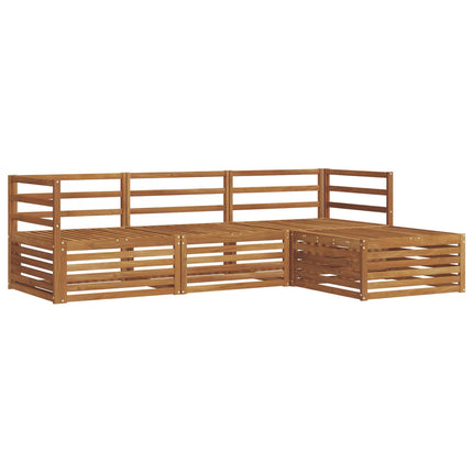 Utomhussoffset Naturfärg 245,5 x 162,5 x 73 cm