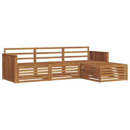Utomhussoffset Naturfärg 249,5 x 162,5 x 73 cm