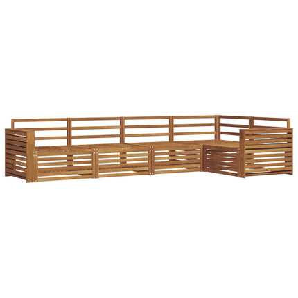 Utomhussoffset 5 pcs Naturfärg