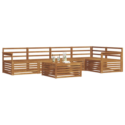 Utomhussoffset 6 st Naturfärg