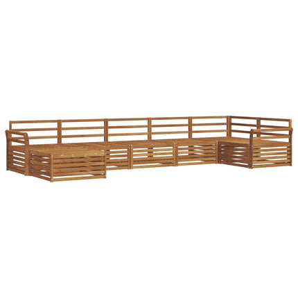 Utomhussoffset 7 pcs Naturfärg