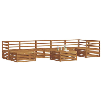 Utomhussoffset 8 st Naturfärg