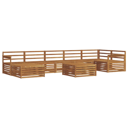 Utomhussoffset 8 st Naturfärg