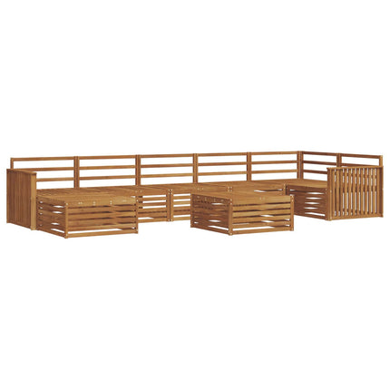 Utomhussoffset 8 st Naturfärg