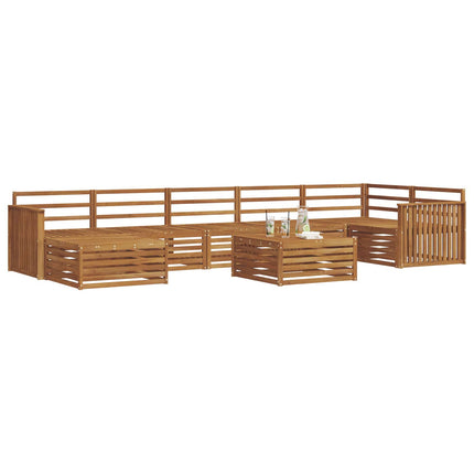 Utomhussoffset 8 st Naturfärg