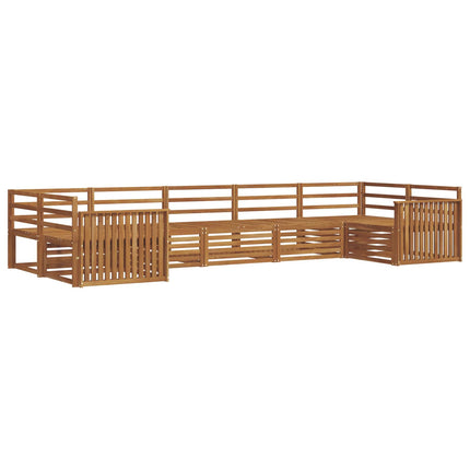 Utomhussoffset 7 pcs Naturfärg