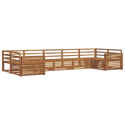 Utomhussoffset 7 pcs Naturfärg