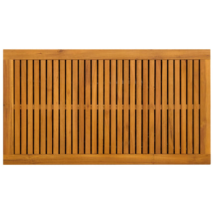 Trädgårdsförvaringslåda 185 L Massivt Akaciaträ 90 x 50 x 56 cm