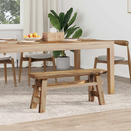 bänk Naturfärg 100 x 29 x 43,5 cm Massivt teakträ