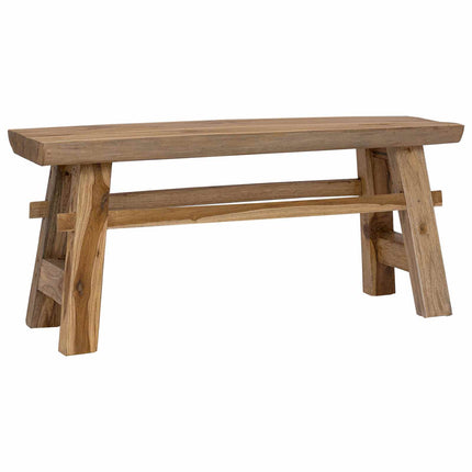 bänk Naturfärg 100 x 29 x 43,5 cm Massivt teakträ