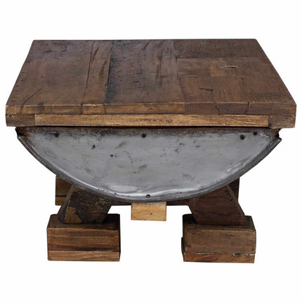 Kaffeebord Naturfärg 90 x 50 x 35 cm trä
