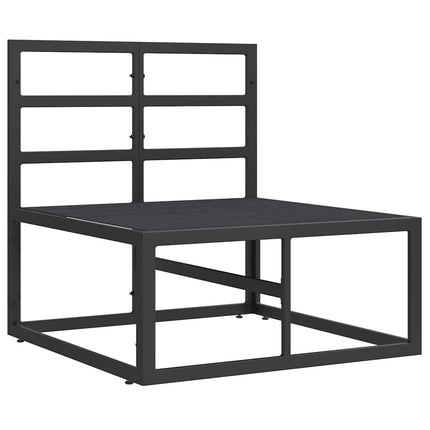 Utomhus Möbler Svart och Anthracit 70 x 71,5 x 71 cm Metall