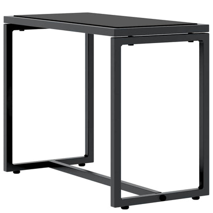 Solstolar 2-person 3 pcs Svart och Anthracit Stål