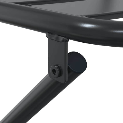 Trädgårds Bistro Set 3 pcs Antracit Stål