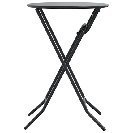 Trädgårdsbord Antracit 50 x 50 x 72 cm Metall