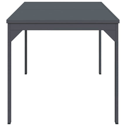 Utebord Antracit 180 x 80 x 74 cm Pulverlackerat stål
