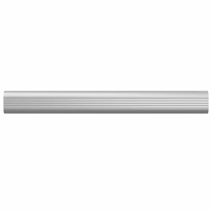Klädstång 2 st Silver 264 x 15 x 29 mm Aluminiumlegering