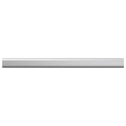 Klädstång 12 pcs Silver 464 x 15 x 29 mm Aluminiumlegering