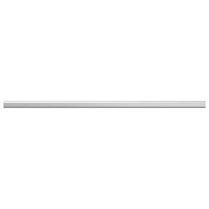 Klädstång 2 st Silver 864 x 15 x 29 mm Aluminiumlegering