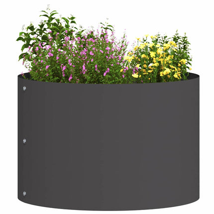 Krukring 5 pcs Svart 30 x 30 x 20 cm Kallvalsat stål