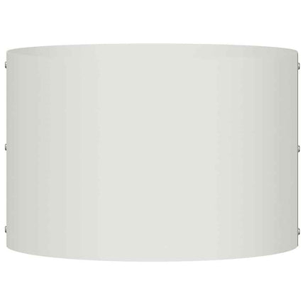 Krukring 5 pcs Vit 30 x 30 x 20 cm Kallvalsat stål