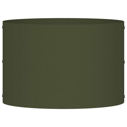 Krukring 5 pcs Olivgrön 30 x 30 x 20 cm Kallvalsat stål