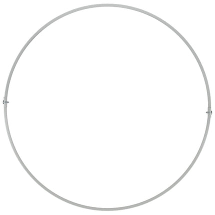Krukring 5 pcs Vit 40 x 40 x 20 cm Kallvalsat stål