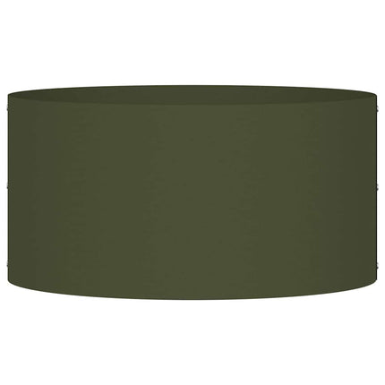 Krukring Olivgrön 40 x 40 x 20 cm Kallvalsat stål
