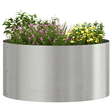 Krukring 5 st Silver 40 x 40 x 20 cm Rostfritt stål