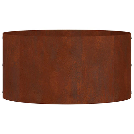 Krukring 5 pcs Brun 40 x 40 x 20 cm Väderbeständig stål