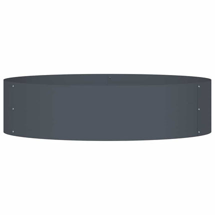 Krukring Antracit 80 x 80 x 20 cm Kallvalsat stål