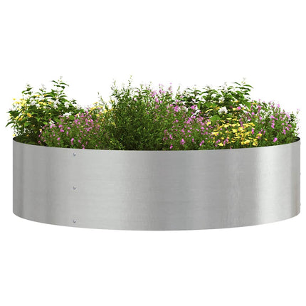 Krukring Silver 80 x 80 x 20 cm Rostfritt stål