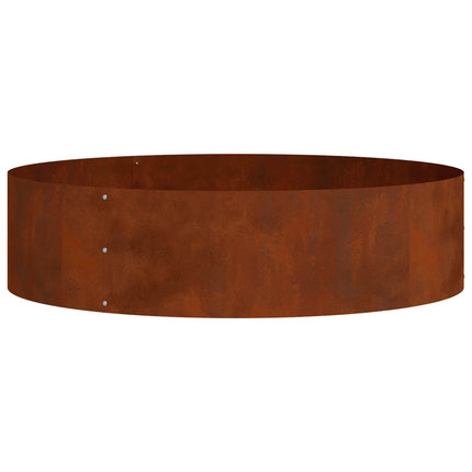 Krukring Brun 80 x 80 x 20 cm Väderbeständig stål