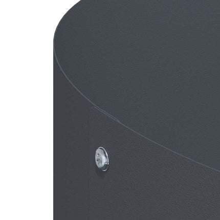 Krukring 5 pcs Antracit 120 x 120 x 20 cm Kallvalsat stål