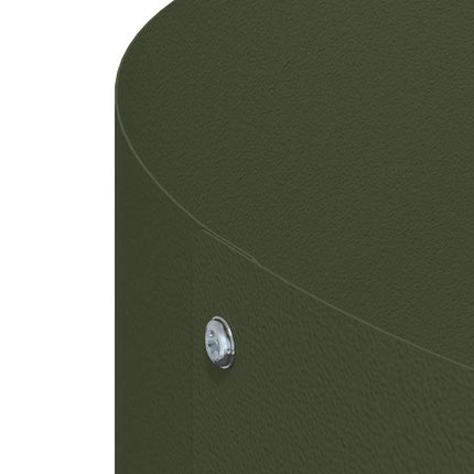 Krukring 5 pcs Olivgrön 120 x 120 x 20 cm Kallvalsat stål
