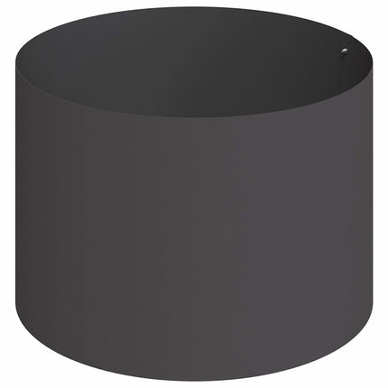 Trädgårdsplanterare Svart 90 x 90 x 20 cm Kallvalsat stål