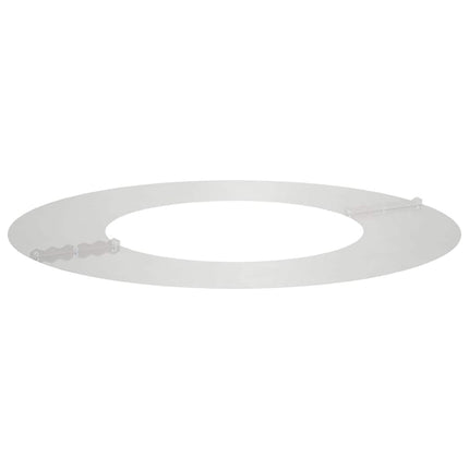 lämplig för Flat trädring Silver Ø40 / 70 cm Rostfritt stål