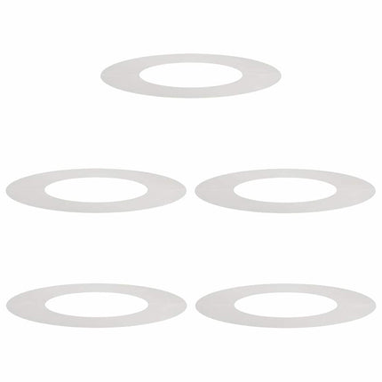 lämplig för Flat Trädringar 5 pcs Silver Ø40 / 70 cm