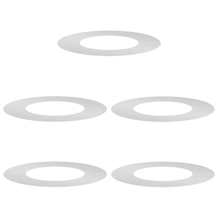 lämplig för Flat Trädringar 5 pcs Silver Ø40 / 70 cm