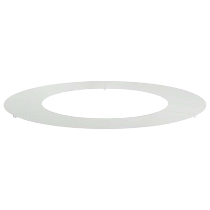 lämplig för Flat trädring Silver Ø50 / 80 cm Galvaniserat stål