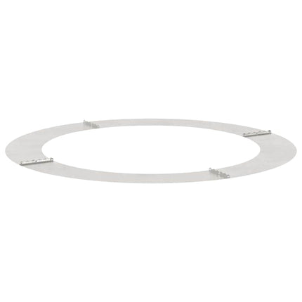 lämplig för Flat Trädringar 5 st Silver Ø90/120 cm